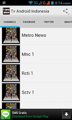 Tv Android Indonesia截图1