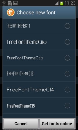 Clean Font Style截图10