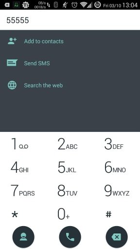 ExDialer theme Droid L Mix截图3