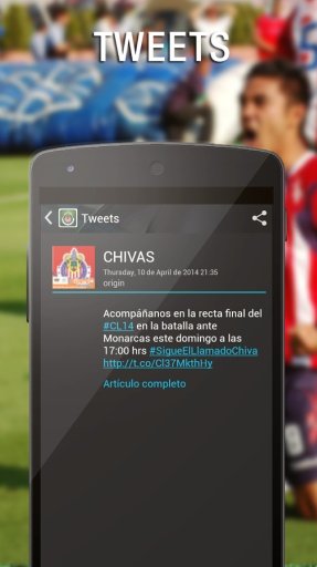 Chivas Guadalajara Widget截图1