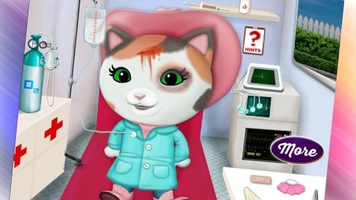 Cat In Ambulance - Pet Game截图1