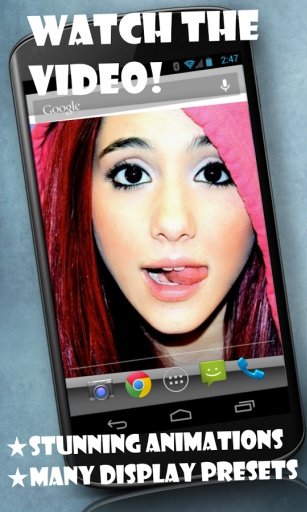 Ariana Grande live wallpaper截图5