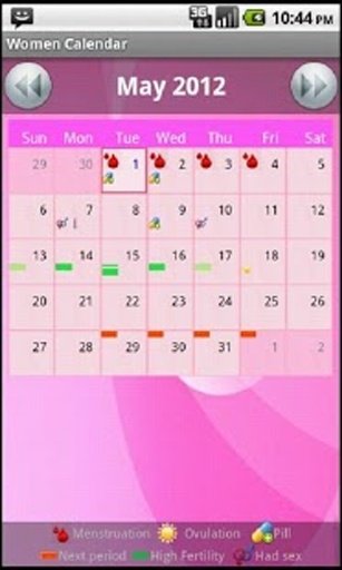 Women Menstrual Calendar截图2