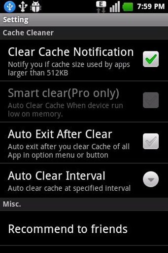 Smart 1Tap app Cache Cleaner截图1