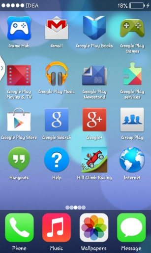 ios7 Launcher Theme截图1