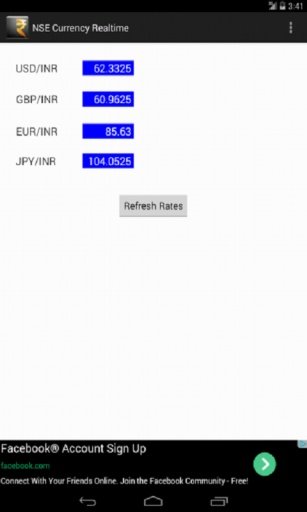 NSE Currency Realtime Rates截图2