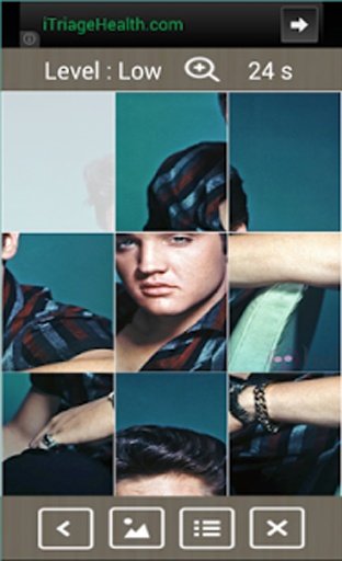 Elvis Presley Puzzle Game HD截图5