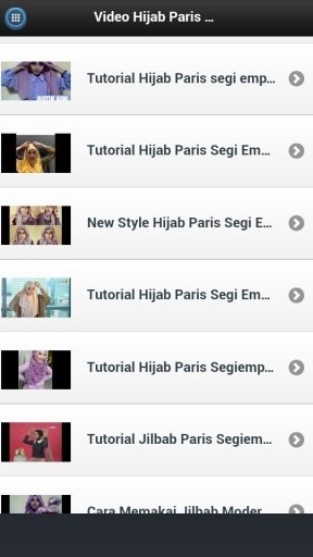 Video Hijab Paris Segi Empat截图6