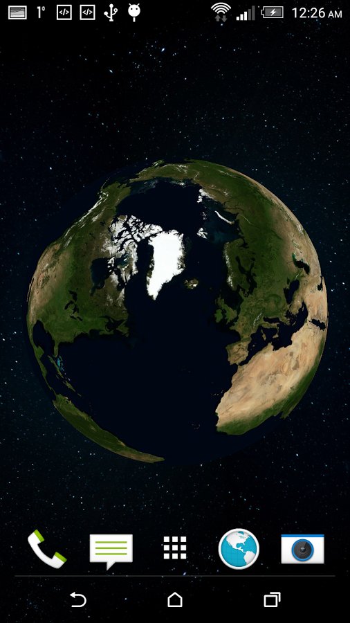 Earth 3D Live Wallpaper截图8