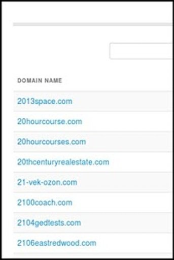 Search expired domain names截图3