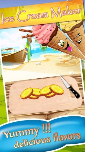 Ice Cream Maker Kids Game截图2