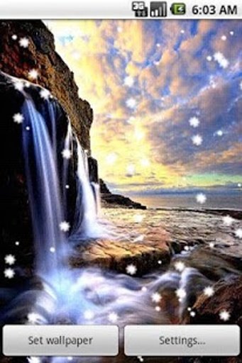 3D Waterfall Live Wallpaper截图6