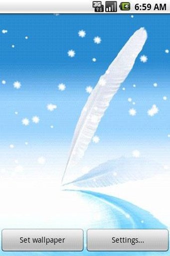 Feathers Live Wallpaper截图3