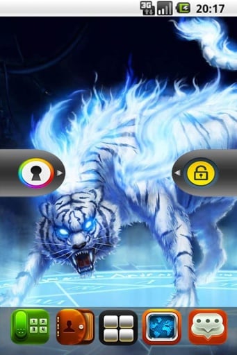 Tiger Lock Screen截图1