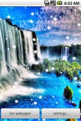 3D Waterfall Live Wallpaper截图5