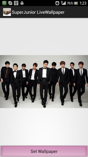 SuperJunior LiveWallpaper截图3