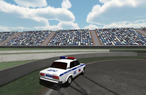 Taz Lada Russian Police Drift截图7