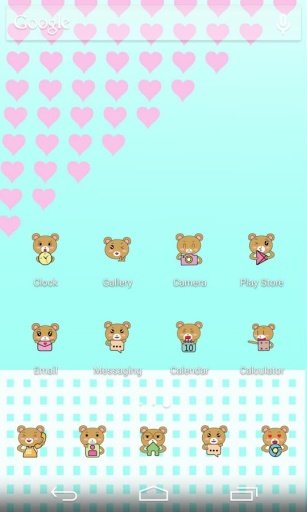 Cute Tidy Bear Solo Theme截图4