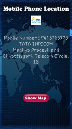 Mobile Number Locator on Map截图2