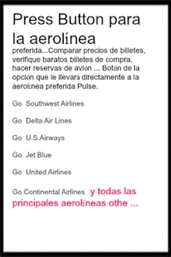 Aerolineas boletos viajes截图4