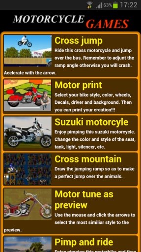 Motorcycle Games截图4