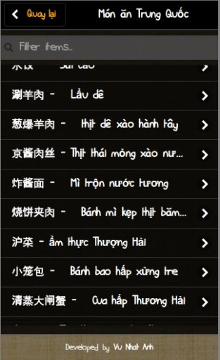 Chinese Vietnamese Vocabulary截图6