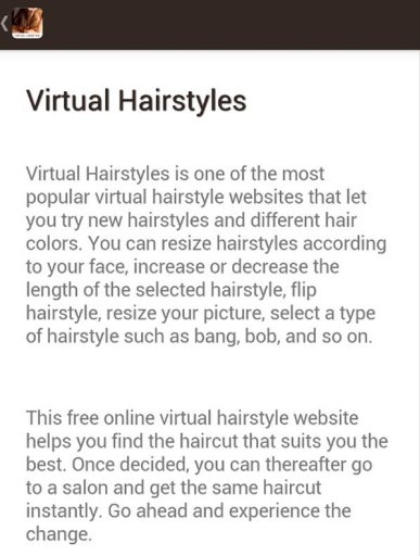 Virtual Hairstyles截图4