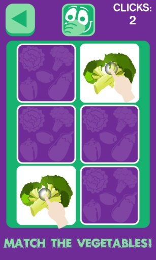 Vegetables Match: Memory Game截图1