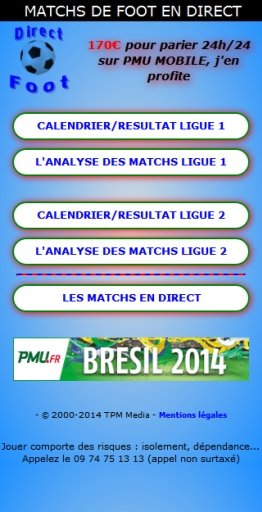 Live Soccer Match Result截图3