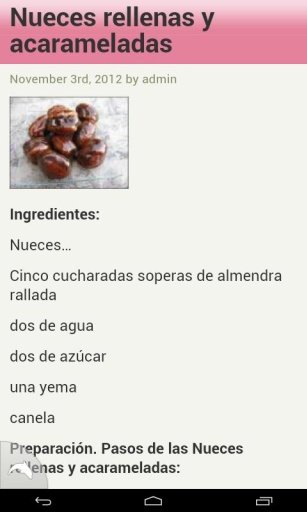 Recetas de Navidad截图2