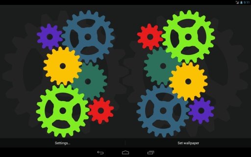 ColorGears Live Wallpaper Free截图1