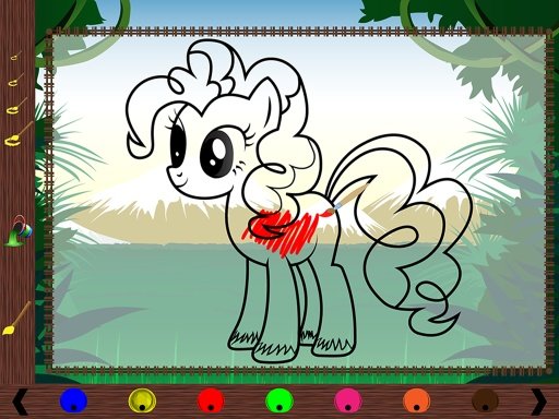 Enchanted Pony Coloring Book截图4