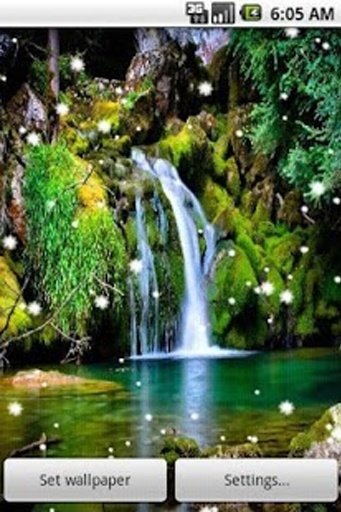 3D Waterfall Live Wallpaper截图1