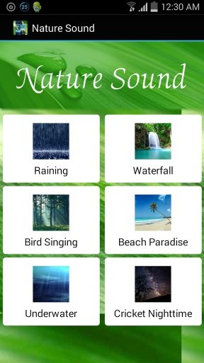 NATURE SOUND (大自然的声音) 放松截图2