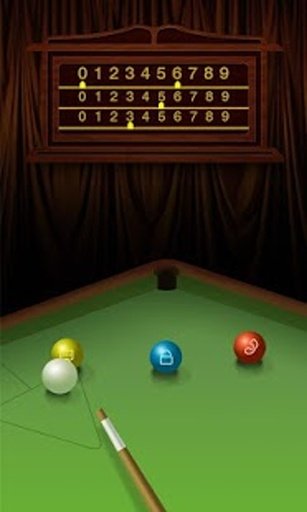 Snooker lock screen截图2