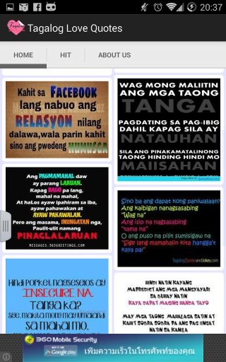 Tagalog Love Quotes截图6