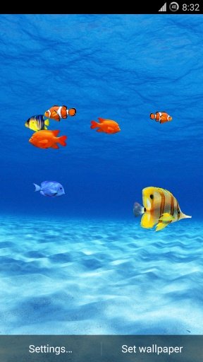 Fish Aquarium LWP截图6