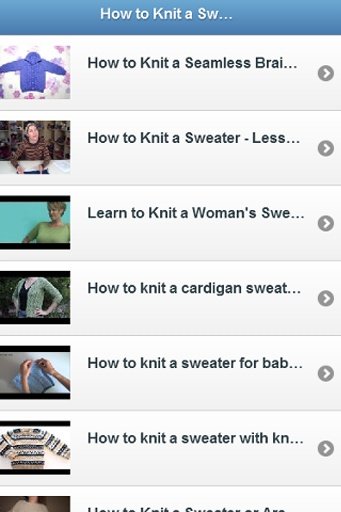 How to Knit a Sweater截图6