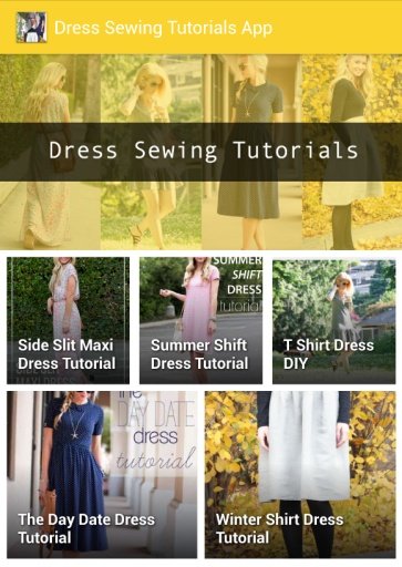 Dress Sewing Tutorials截图1