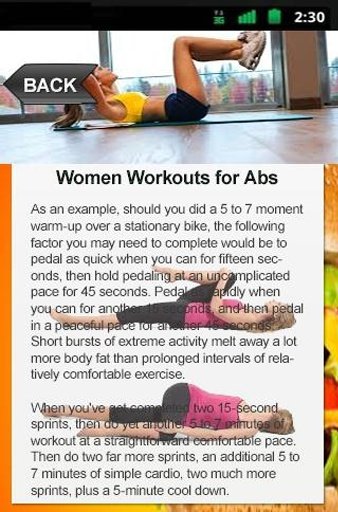 Women Workouts for Abs截图5