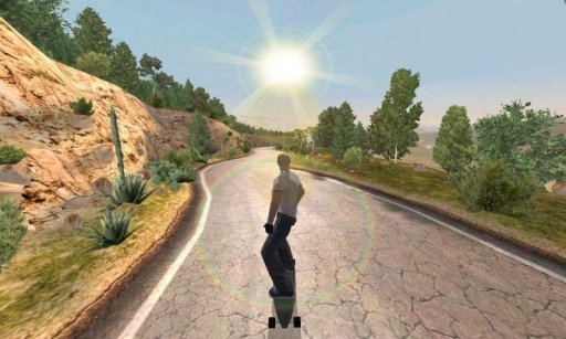 Downhill Longboard Racer截图2