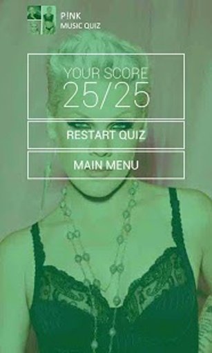 P!nk Music Quiz截图8