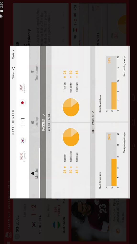 AFC Asian Cup Australia 2015截图3