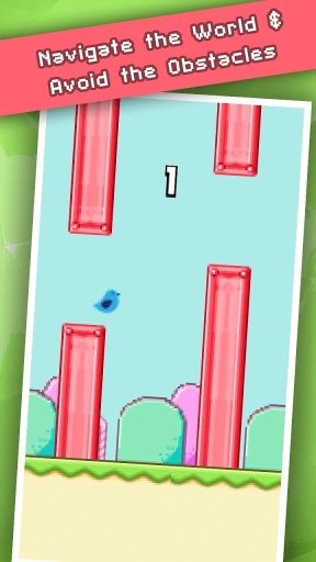 Birdy Land Flap - Minimal Game截图3