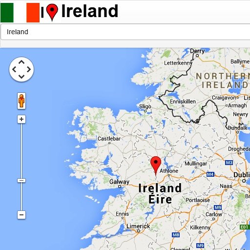 Ireland map截图2