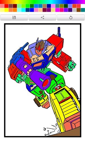 Coloring Book Transformers截图2