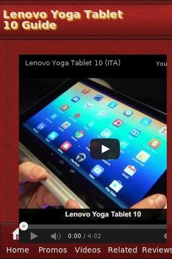 Lenovo Yoga Tablet 10 Guide截图3