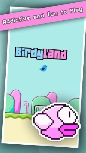 Birdy Land Flap - Minimal Game截图5