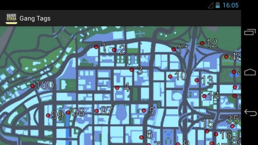 GTA SAN ANDREAS CHEATS MAPS截图5