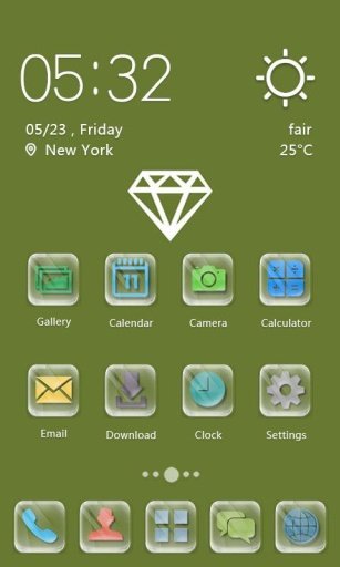 Diamond Icons &amp; Theme截图1